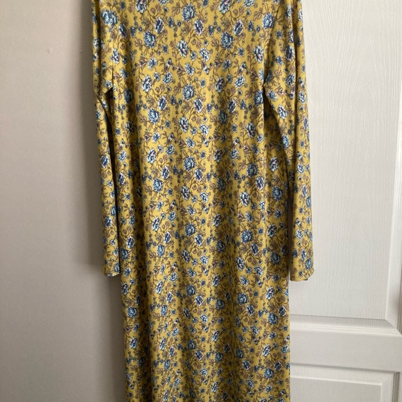 Super cute medium Agnes and Dora duster yellow, tan and blue - Picture 2 of 5